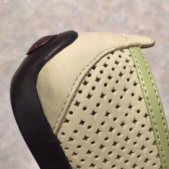 Privo light green leather flats - Picture 8 of 8